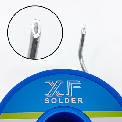 soldering lead with flux Place de soudure avec flux