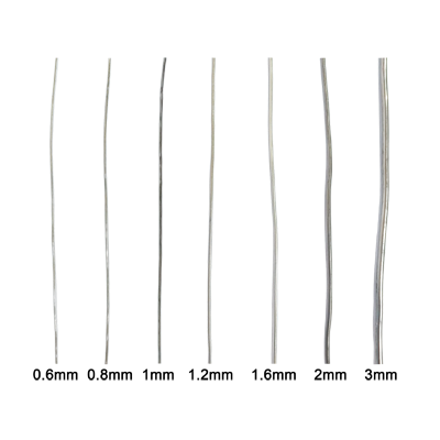 Diff&eacute;rents diam&egrave;tres de fil &agrave; souder