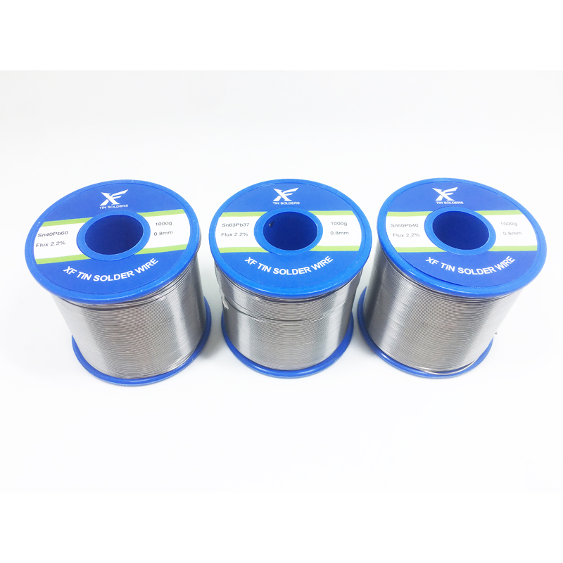 Soudure étain-plomb 30 70 Sn30 Pb70 en diamètre 1 mm et 1,8 mm et bobines de 250 g/m² 500 g/m² pour la revente dans un magasin Harware