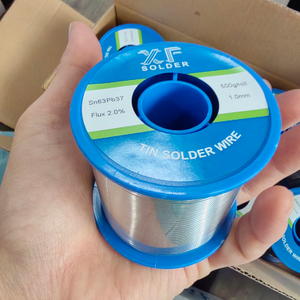 Fil à souder en étain Sn63 Pb37 en bobine de 1 lb (0,45 kg) et de 1,5 mm de diamètre pour les connexions de fils de circuits imprimés