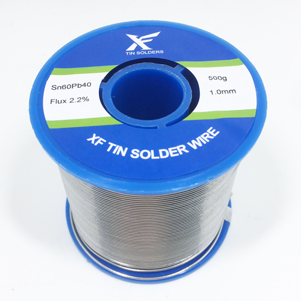 Plomb à souder 60/40 500g 0,8mm pour l'électronique