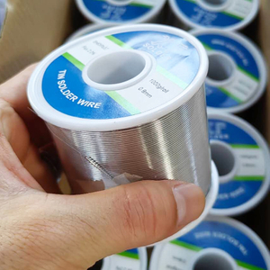 Rouleau d'étain 63 37 Sn63 Pb37 de diamètre 0,6 mm 0,8 mm 1 mm 1,2 mm pour l'électronique