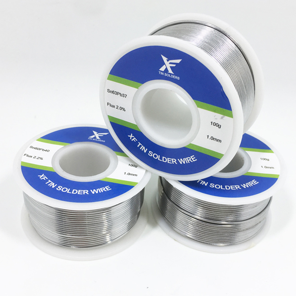 Fil à souder en étain 63 37 0,8 mm 1,0 mm 100 g/rouleau pour le marché du Kazakhstan