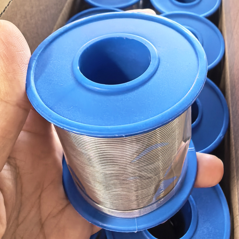 Rouleau de soudure à l'étain 63 37 Sn63Pb37 de 100 g 200 g 250 g 500 g 1 kg et diamètre 0,8 mm pour l'assemblage de circuits imprimés
