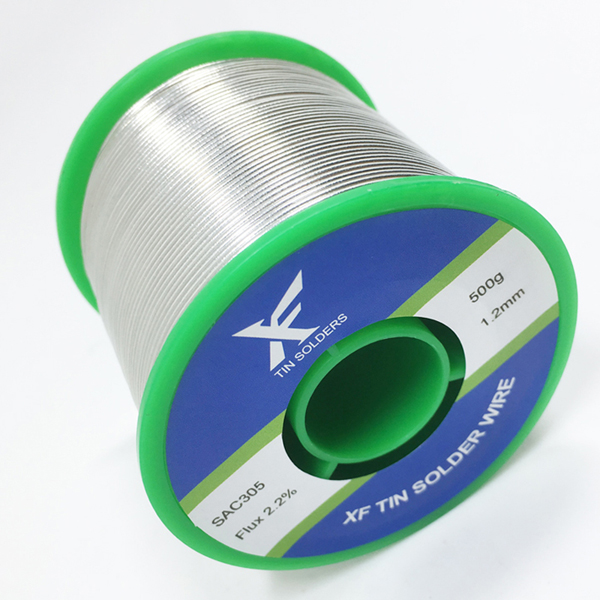 500 g/rouleau de soudure argentée à noyau de colophane sans plomb SAC305 de 0,8 mm pour l'électronique provenant de Chine